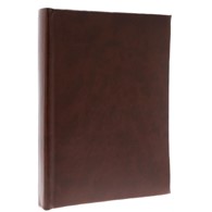 Book bound pocket album 54x86/120 KD23120/3 DELUX BROWN (INSTAX)