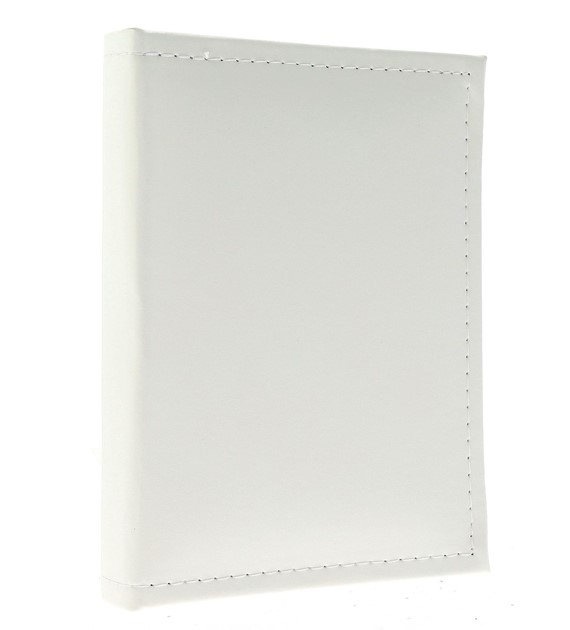 Book bound pocket album 54x86/120 KD23120/3 WHITE (INSTAX)