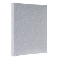 Book bound pocket album 54x86/240 KD23240/3 LINEN ASH (INSTAX)