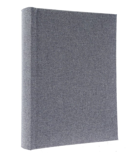 Book bound pocket album 54x86/240 KD23240/3 LINEN GREY (INSTAX)