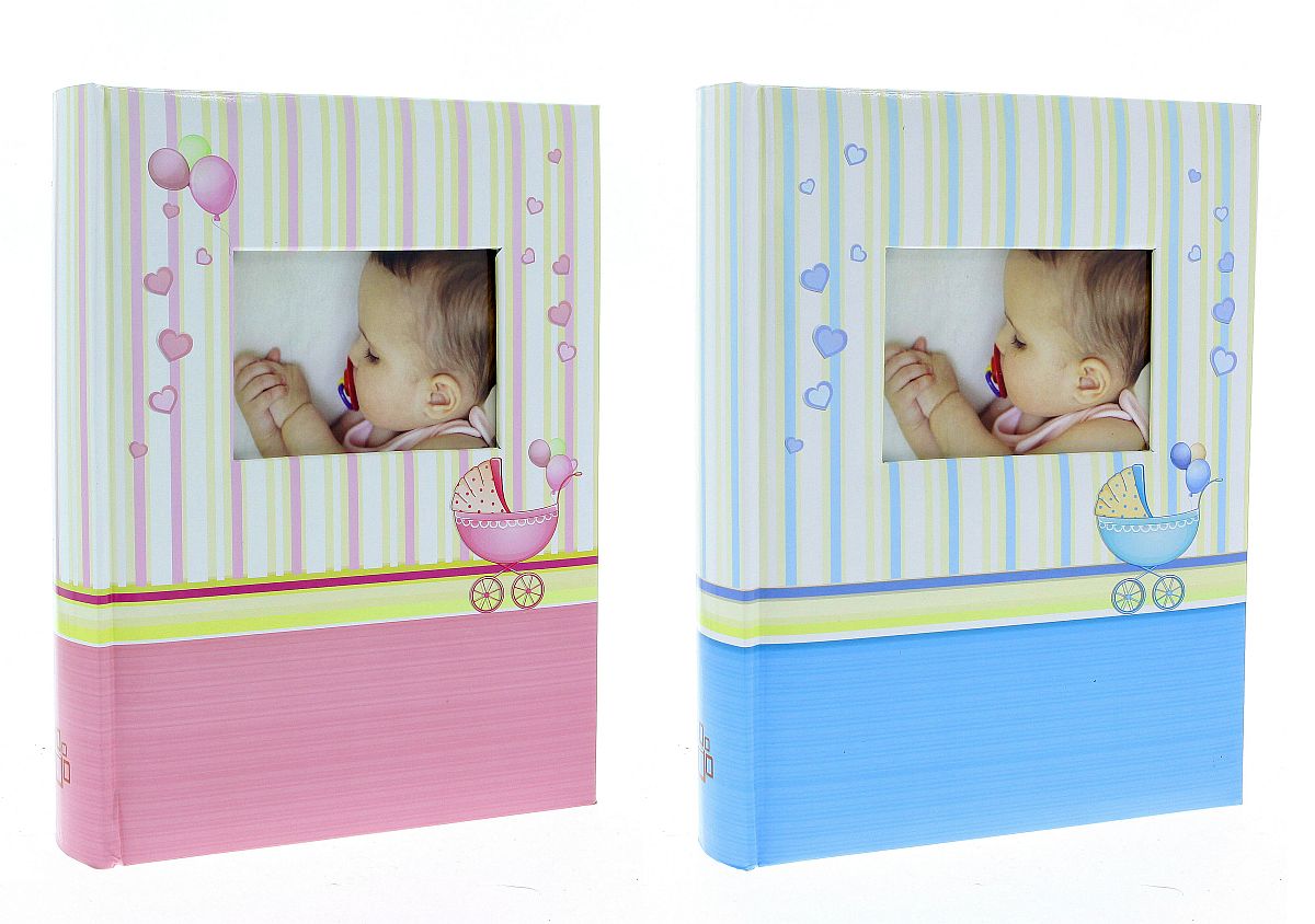 Album kieszeniowy szyty KD46100/2BABYCHART
<br/>Rozmiar zdjęć: 10x15
<br/>Ilość zdjęć: 100
<br/>Ilość zdjęć na stronie: 2