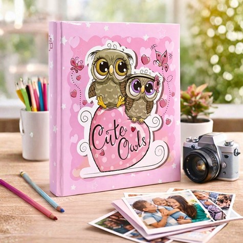 Album kieszeniowy szyty 10x15 cm 200 zdjęć KD46200BABY08