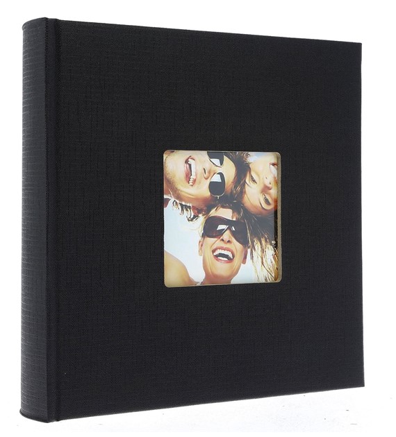 Album kieszeniowy szyty 10x15/200 KD46200 BASIC BLACK