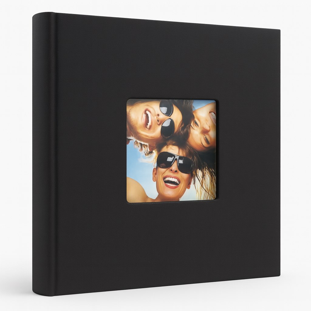 Album kieszeniowy szyty 10x15/200 KD46200 BASIC BLACK