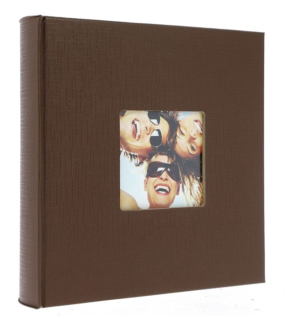 Album kieszeniowy szyty 10x15/200 KD46200 BASIC BROWN