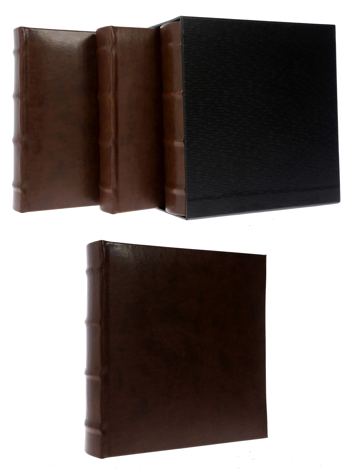 Book bound pocket albums in a gift box 10x15/200 x 3 KD46200 DELUX BOX3-1