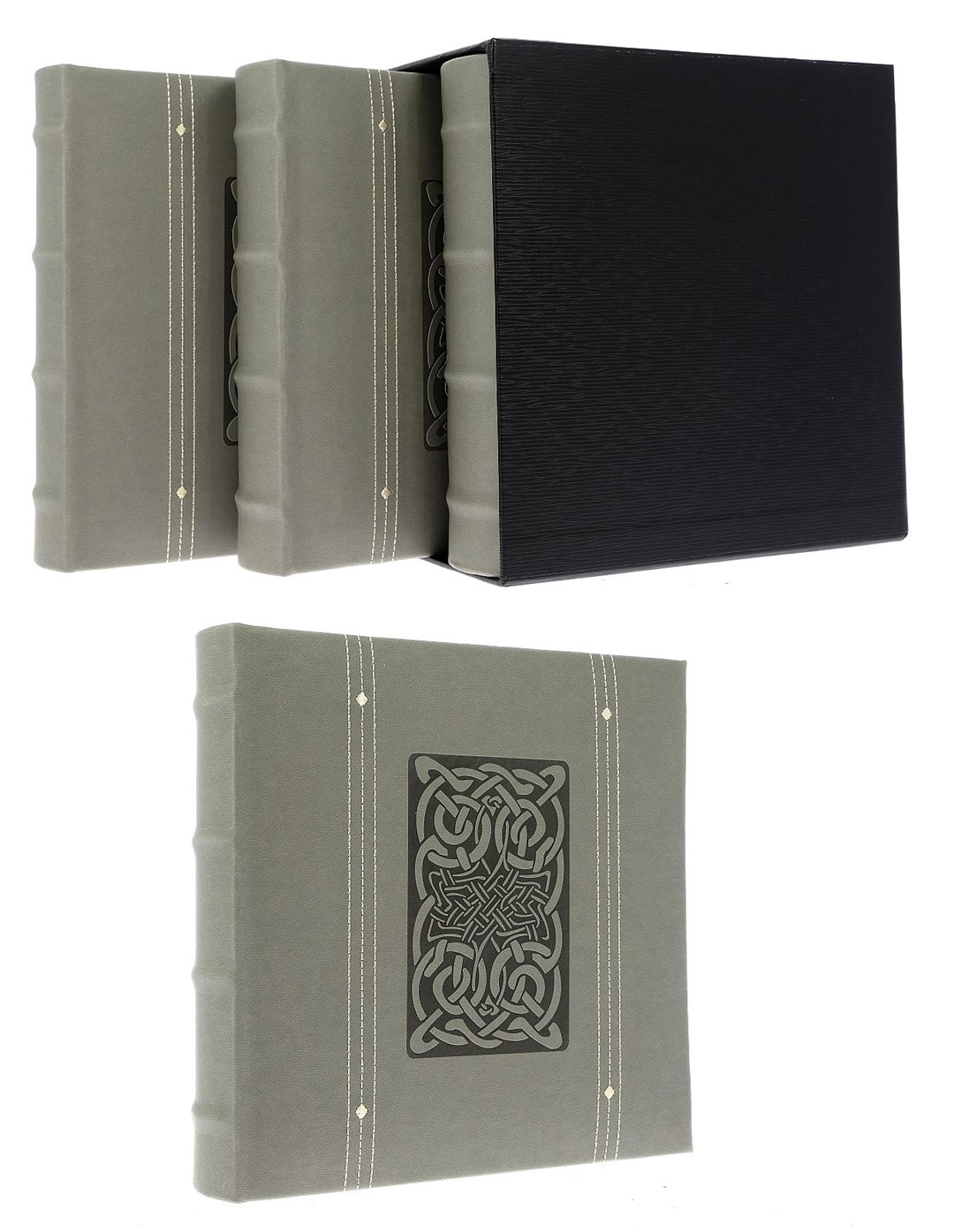 Book bound pocket albums in a gift box 10x15/200 x 3 KD46200 LINE BOX3-3