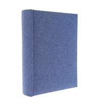 Book bound pocket album 10x15/200 KD46200 LINEN BLUE