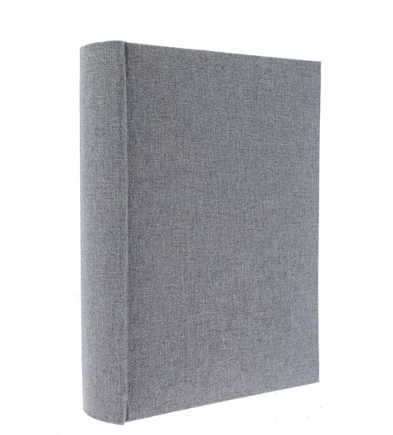 Book bound pocket album 10x15/200 KD46200 LINEN GREY