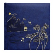 Album kieszeniowy szyty 10x15 cm 200 zdjęć KD46200LOTUS-BLUE