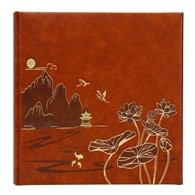 Book bound pocket album 10x15/200 KD46200 LOTUS POND BROWN