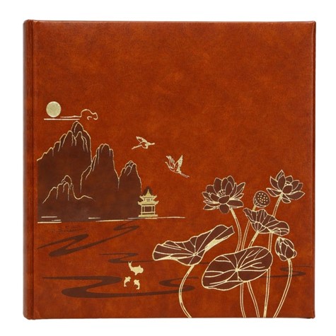 Book bound pocket album 10x15/200 KD46200 LOTUS POND BROWN