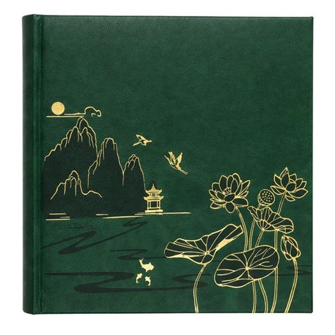 Book bound pocket album 10x15/200 KD46200 LOTUS POND GREEN