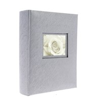 Album kieszeniowy szyty 10x15/200 KD46200 LOVE SILVER