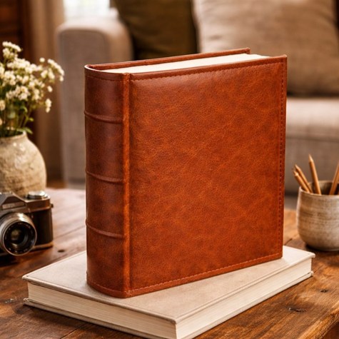 Book bound pocket album 10x15/200 KD46200 ROYAL BROWN