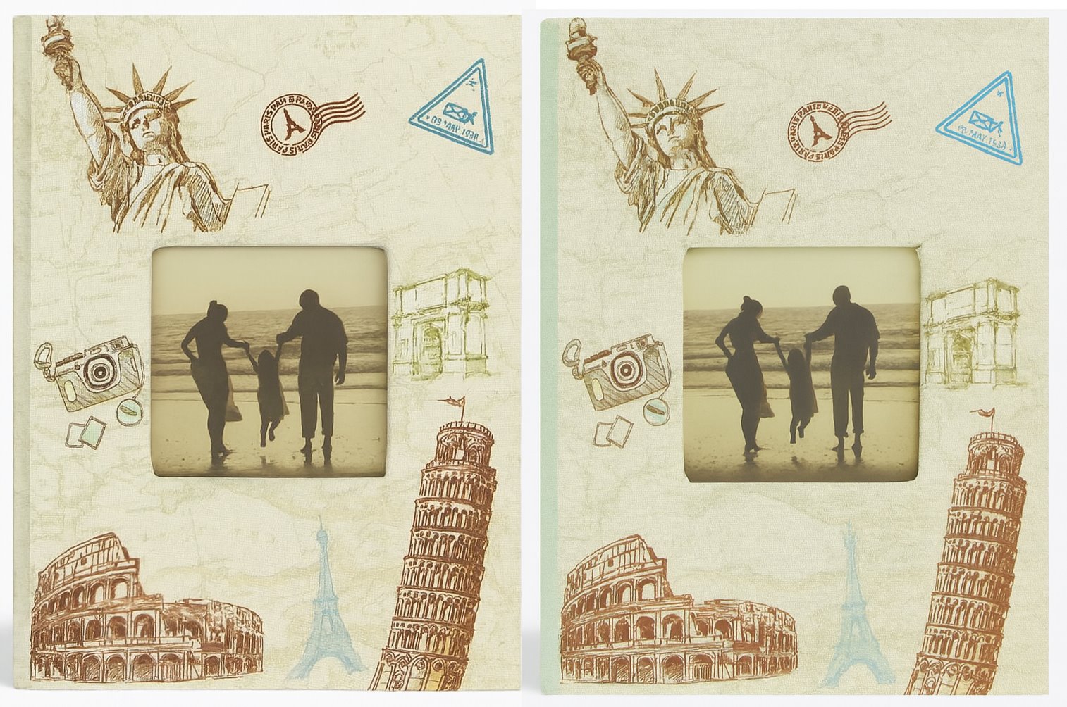 Album kieszeniowy szyty KD46200TRAVEL5H<br>
Rozmiar zdjęć: 10x15<br>
Ilość zdjęć: 200<br>
Ilość zdjęć na stronie: 2<br>