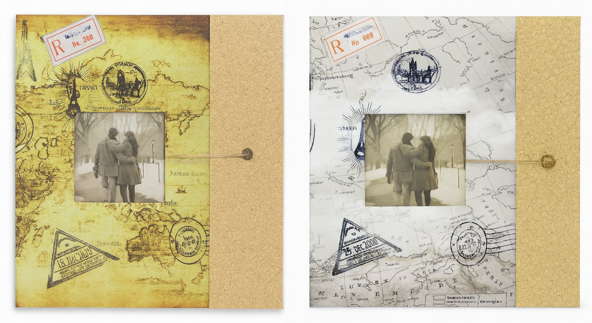 Book bound pocket album 10x15/200 KD46200 TRAVEL6