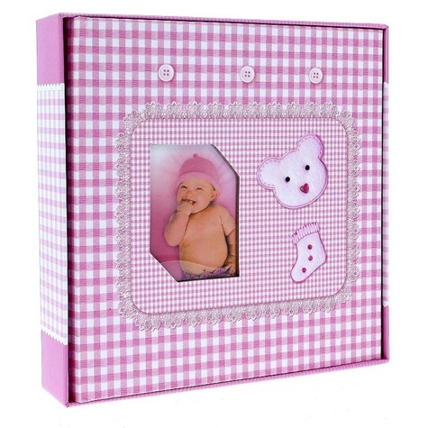 Album kieszeniowy szyty 10x15 cm 200 zdjęć KD46200WBBABY-11P