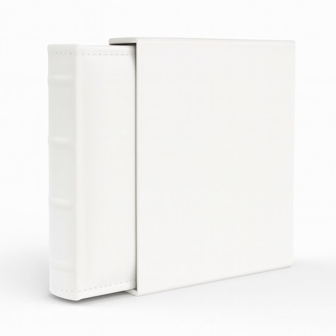 Book bound pocket in a gift box 10x15/200 x 1  KD46200 WHITE BOX1