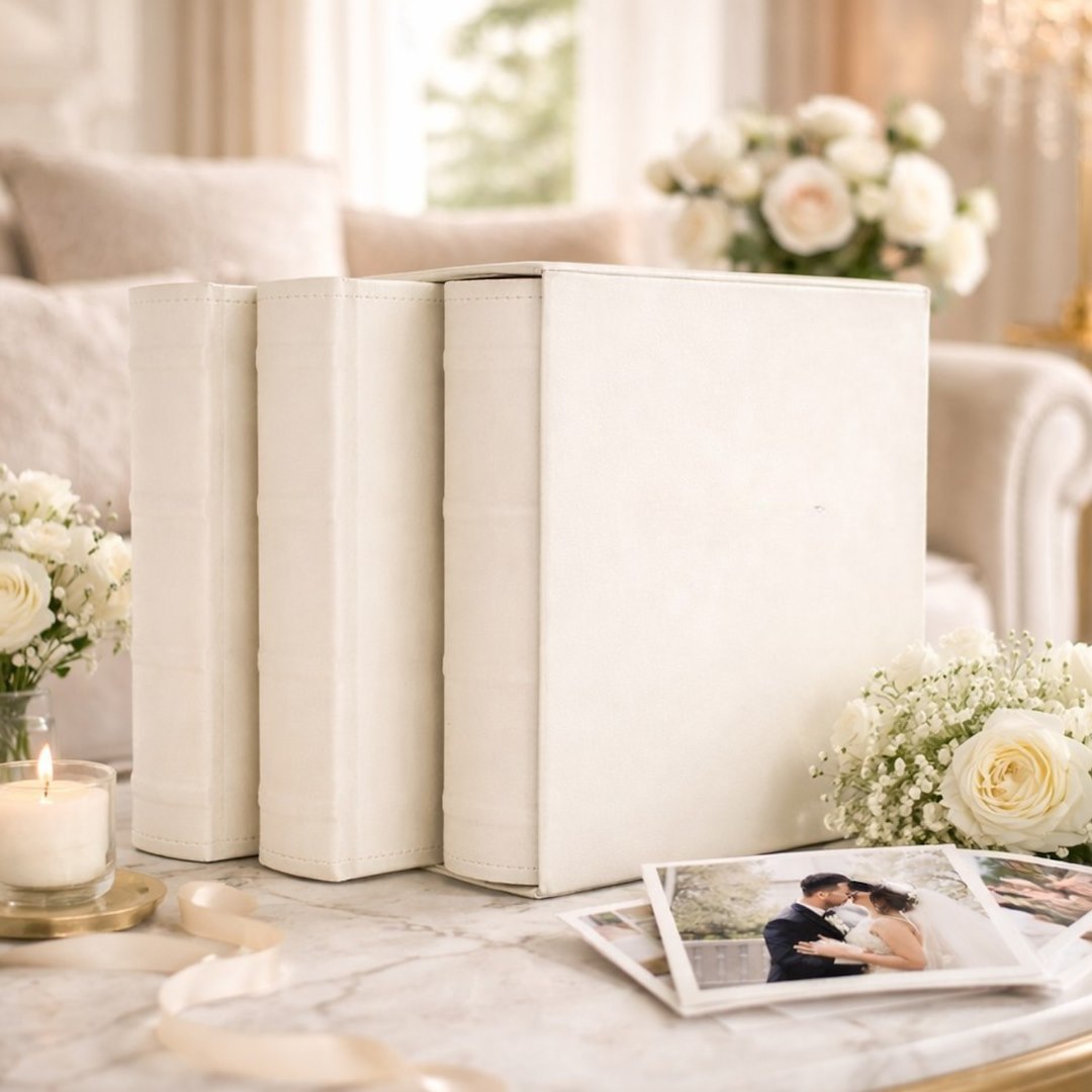 KD46200 WHITE BOX3 Album kieszeniowy szyty 10x15/200 x 3