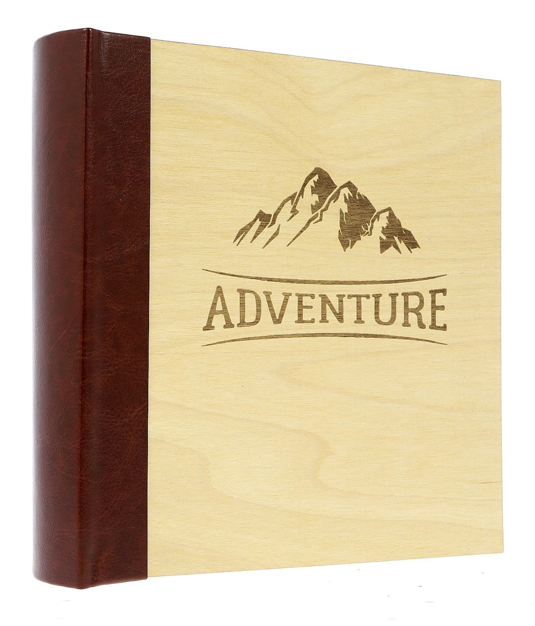 Album kieszeniowy szyty 10x15/200 KD46200 WOOD BROWN ADVENTURE