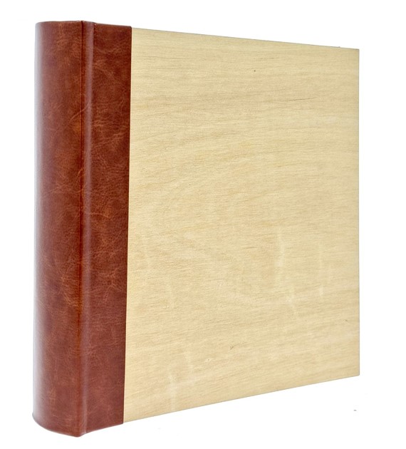 Album kieszeniowy szyty 10x15/200 KD46200 WOOD BRONZE