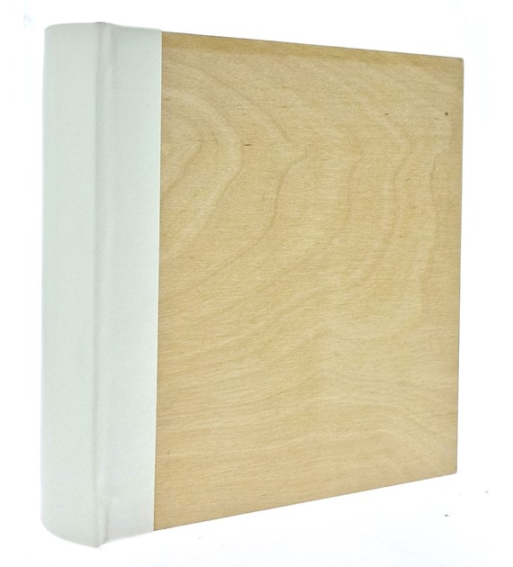 Album kieszeniowy szyty 10x15/200 KD46200 WOOD WHITE