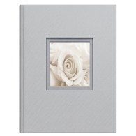 Album kieszeniowy szyty 10x15/300 KD46300/2 LOVE SILVER