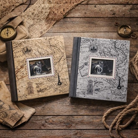 Album kieszeniowy szyty 10x15 cm 300 zdjęć KD46300/2TRAVEL4