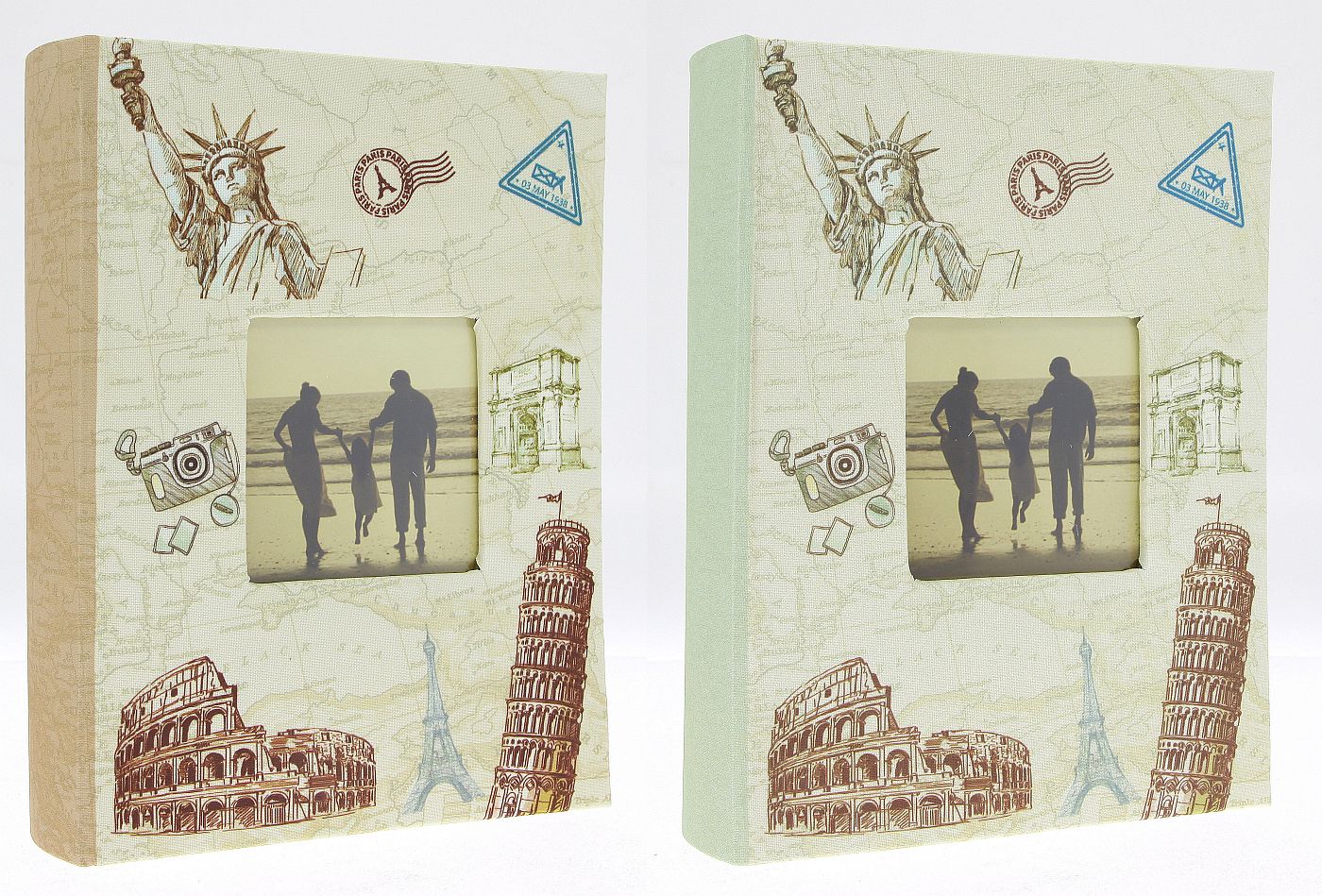 Album kieszeniowy szyty KD46300/2TRAVEL5
<br/>Rozmiar zdjęć: 10x15
<br/>Ilość zdjęć: 300
<br/>Ilość zdjęć na stronie: 2