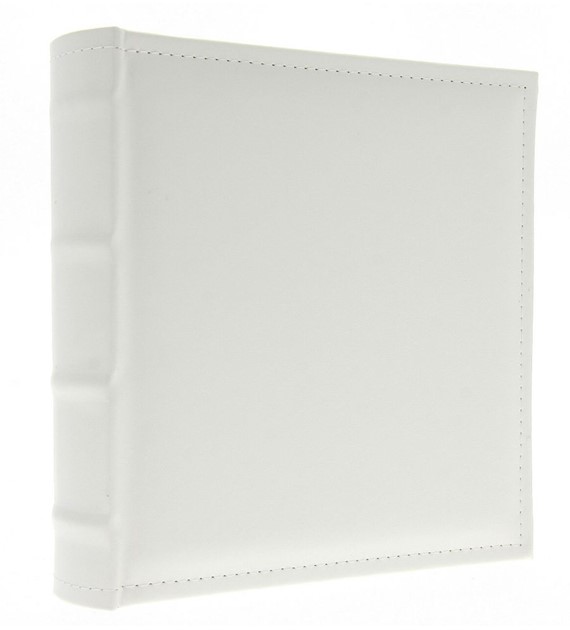 Book bound photo album 10x15/600 KD46600 WHITE