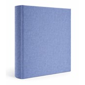 Book bound photo album 13x18/100 KD57100 LINEN BLUE
