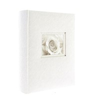 Book bound photo album 13x18/100 KD57100 LOVE WHITE