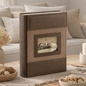 Book bound pocket album 13x18/50 KD5750 FASHION BROWN
