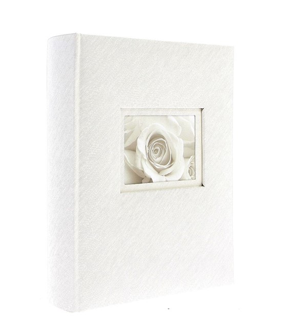 Book bound pocket album 13x18/50 KD5750 LOVE WHITE