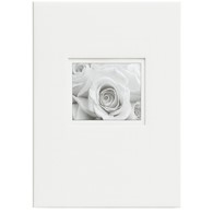 Album kieszeniowy szyty 15x21/50 KD6850 LOVE WHITE