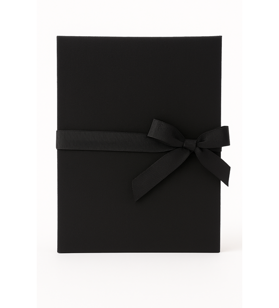 Leporello album 10x15/12 LP46 LINEN BLACK