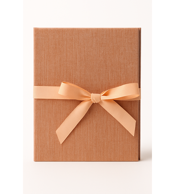 Leporello album 10x15/12 LP46 LINEN NUTMEG