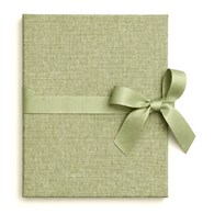 Leporello album 13x18/12 LP57 LINEN EUCALYPTUS