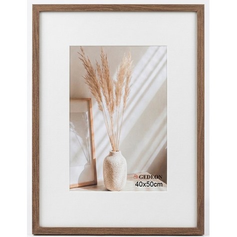 Ramka 40x50cm drewniana z pleksą M340P (20x12mm)