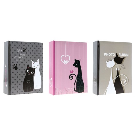 Album kieszeniowy klejony 10x15 cm 100 zdjęć MM46100BLACKWHITE