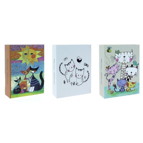 Album kieszeniowy klejony 10x15 cm 100 zdjęć MM46100CATS