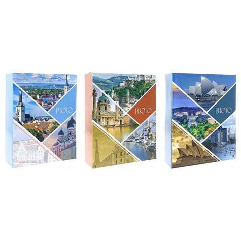Album kieszeniowy klejony 10x15 cm 304 zdjęć MM46304/2TRAVELVIEW