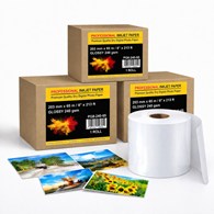 Professional Inkjet Paper – papier fotograficzny w rolce o wymiarach 203mm (8'')*65m*3''' - GLOSSY - Frontier-S DX-100, SureLab D700, Green II