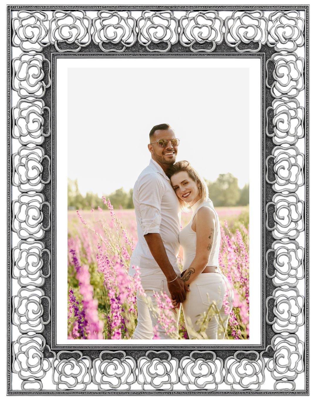 Decorative metal brass frame 13x18cm RM0757S