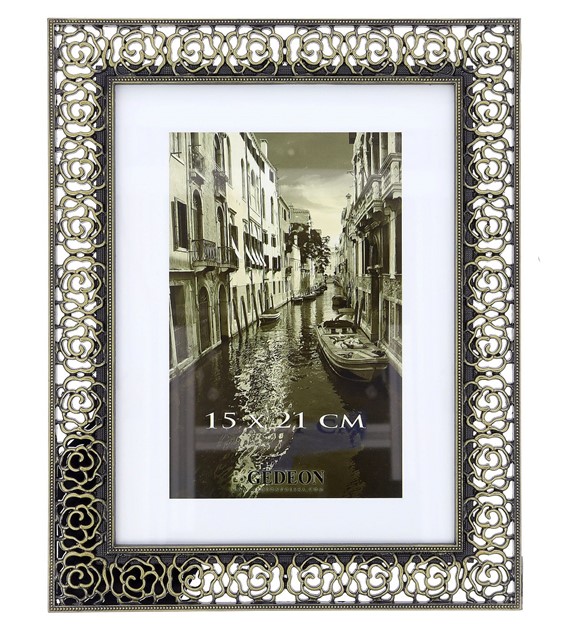 Decorative metal brass frame 15x20cm RM0768G