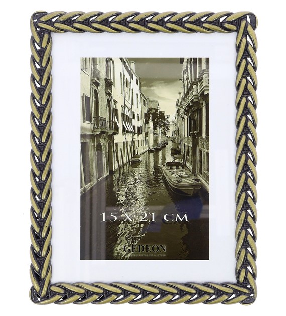 Decorative metal brass frame 15x20cm RM0868G