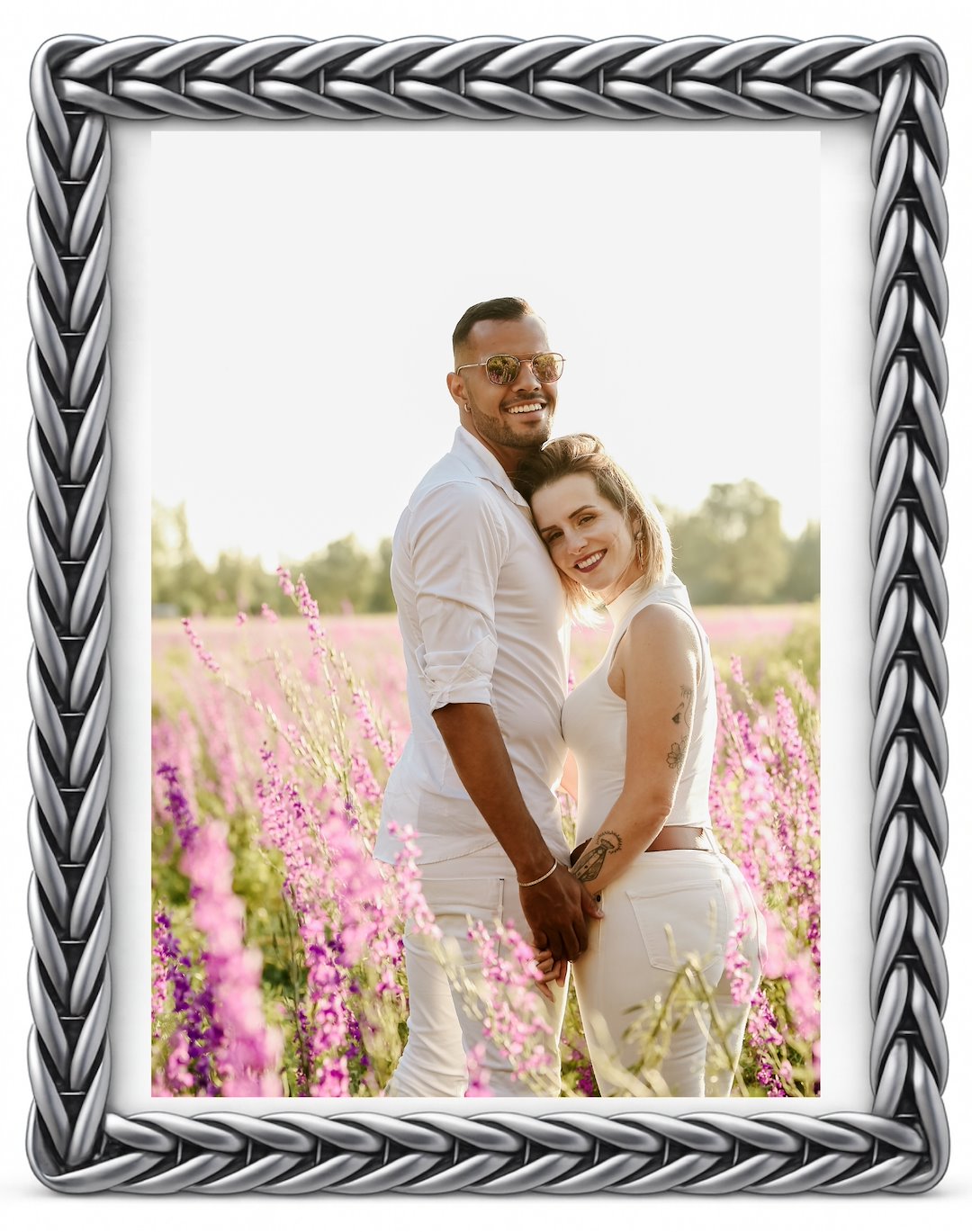 Decorative metal brass frame 15x20cm RM0868S