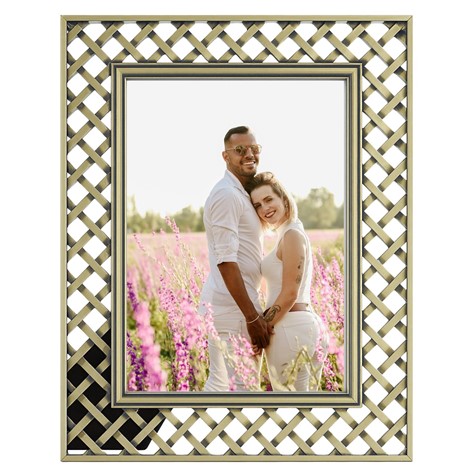 Decorative metal brass frame 15x20cm RM0968G