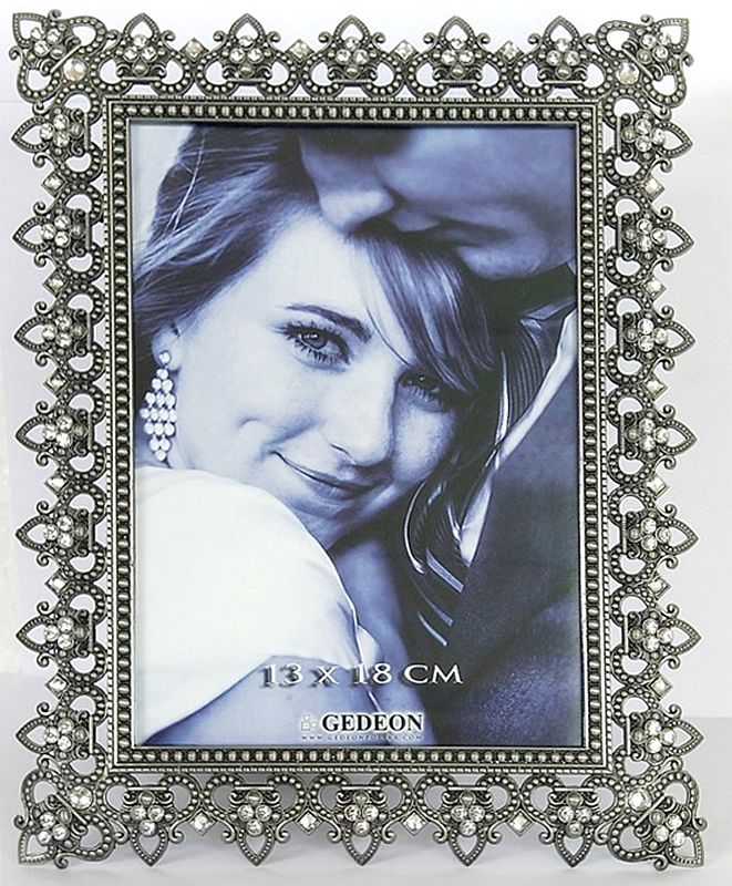 Ramka metalowa 13x18 RM1257S Rozmiar ramki: 13x18 Materiał ramki: metalowa